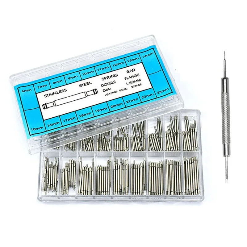 Spring Bar Tool Set - Gelang jam tangan Stainless Steel, 360