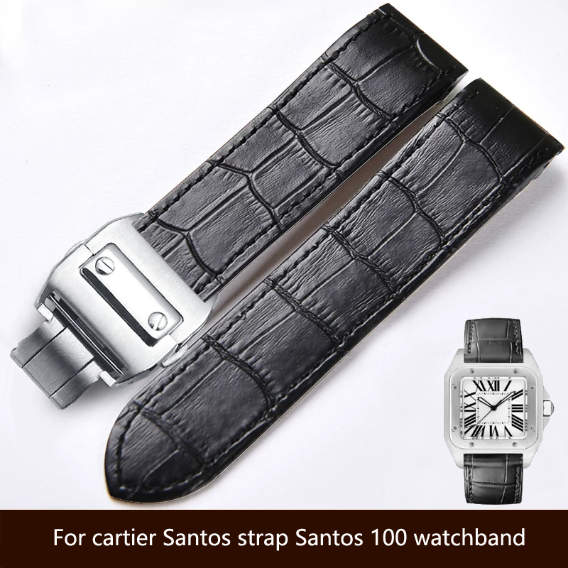 Tali jam tangan kulit asli ber - Cartier Watch Tank ulasan dan harga