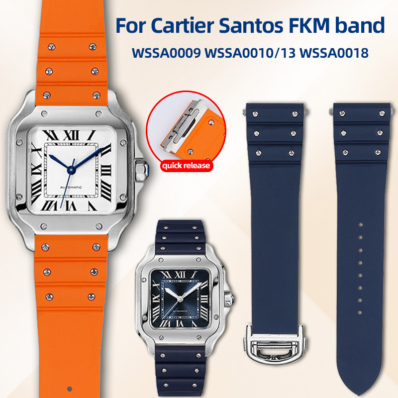 19mm 21mm Untuk Cartier Santos - Suede Strap Watch ulasan dan harga