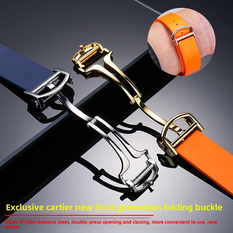 19mm 21mm Untuk Cartier Santos - Suede Strap Watch ulasan dan harga