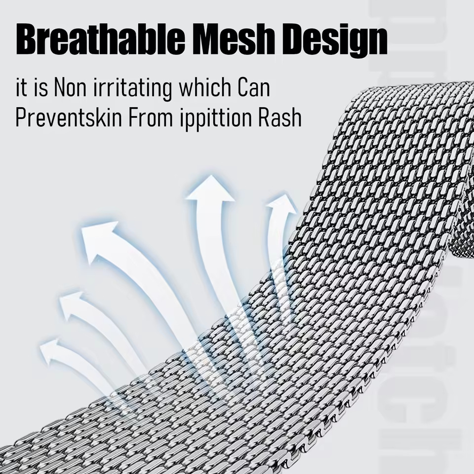 Tali Loop Milanese Jaring Baja - Milanese Loop Magnetic ulasan dan harga