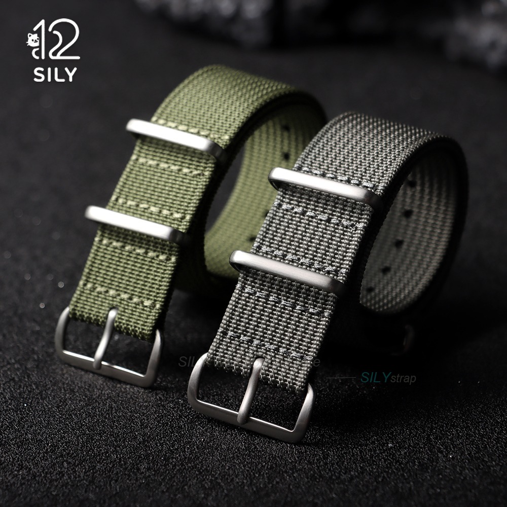 18mm 19mm 20mm 22mm Tali Jam T - Nato Strap Nylon ulasan dan harga