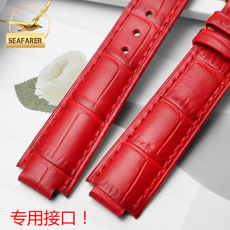 Tali jam kulit asli untuk Tank - Cartier Watch Ballon Bleu ulasan dan harga