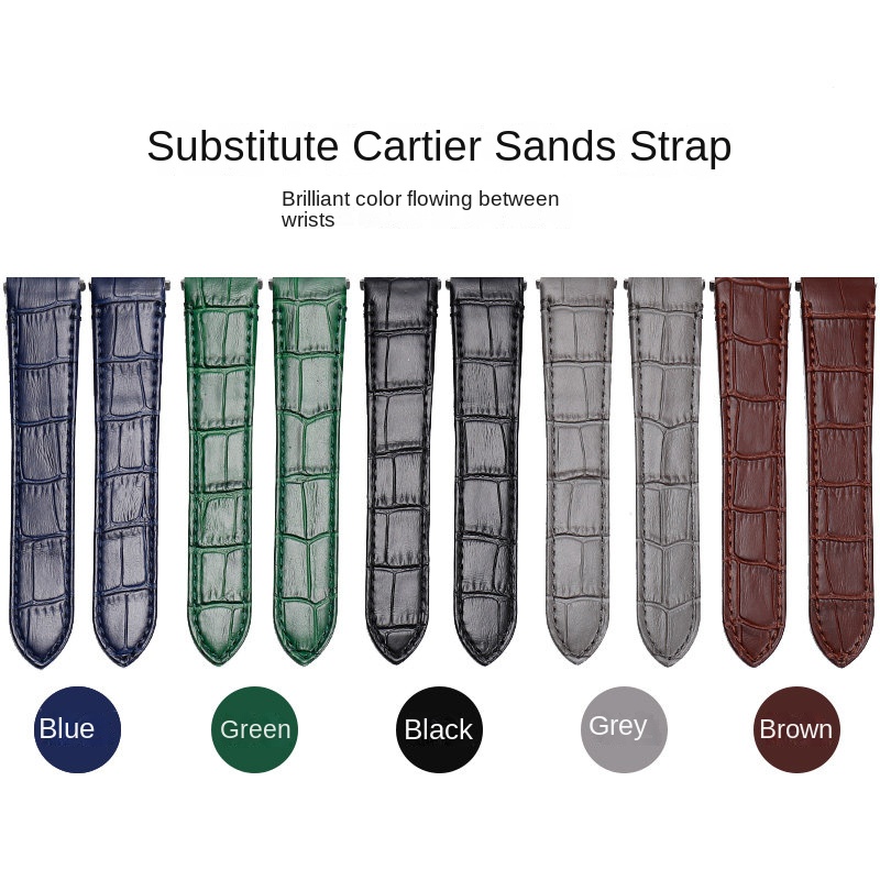 Tali Jam Tangan Kulit Sapi 21M - Cartier Watch Tank ulasan dan harga