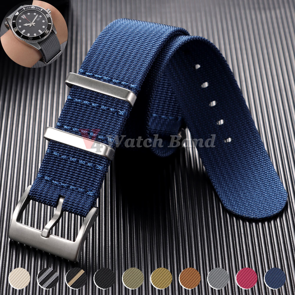 Tali Jam Tangan Kain Berkualit - Nato Strap Nylon ulasan dan harga